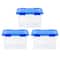 Iris® Letter & Legal Size Element Resistant File Box, 3 Pack